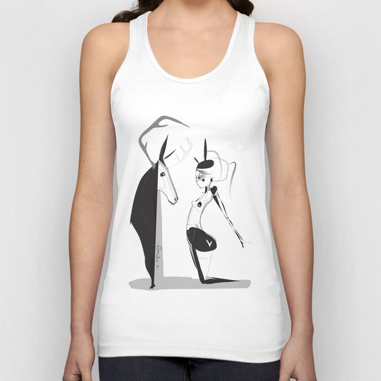 Lonely boy - Emilie Record Unisex Tank Top