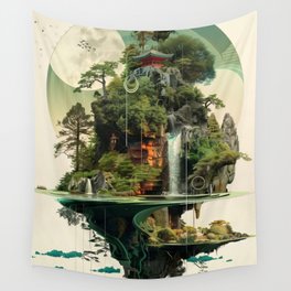 Floating Dreamscape Wall Tapestry