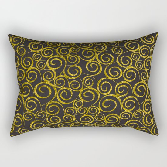 Festive curves Rectangular Pillow