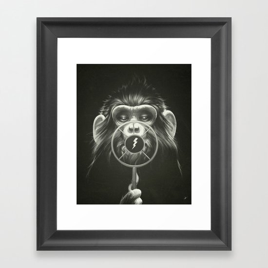 On Air Framed Art Print