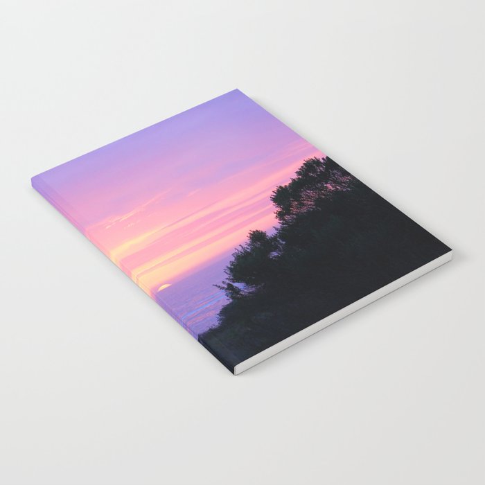 Pastel Sunset Notebook