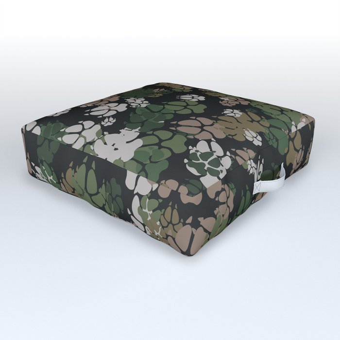 Canine Camo WOODLAND Outdoor Floor Cushion