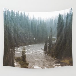 A Pacific Northwest River III Wall Tapestry