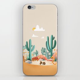 Desert Animals iPhone Skin