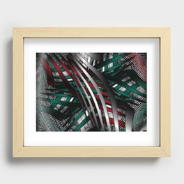 Ribbons 3 Recessed Framed Print