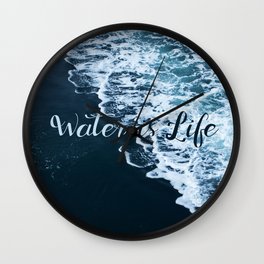 Water is Life Wall Clock
