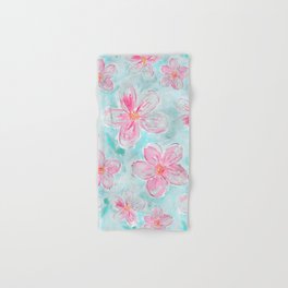 Pink Water Hand Bath Towels For Any Bathroom Decor Society6