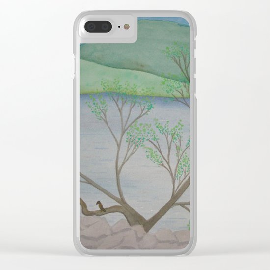Banks of the Canal Clear iPhone Case
