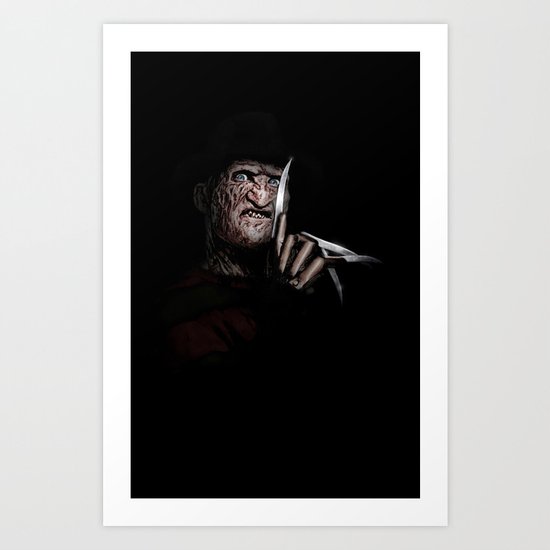 FREDDY KRUEGER! Art Print