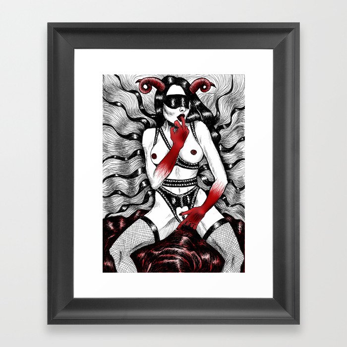 Erotica Framed Art Print