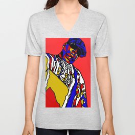 BIGGIE V Neck T Shirt