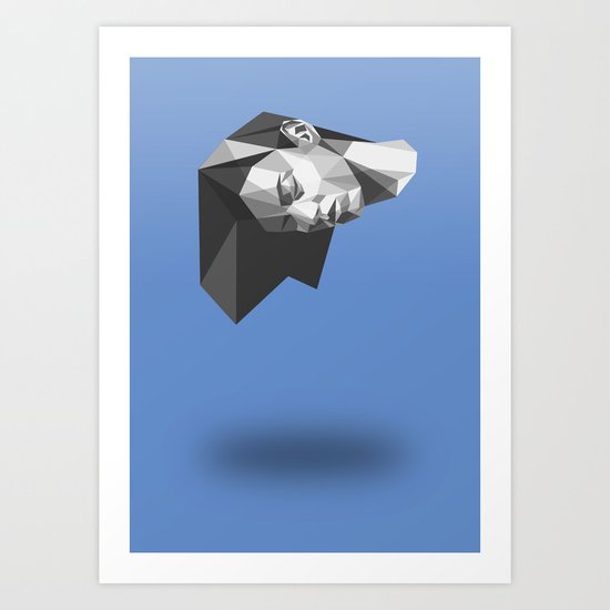 Keep your head up Art Print