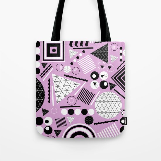 Busy Busy Busy Black And White! Tote Bag