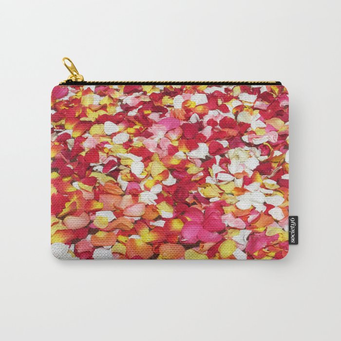 Rose Petals Carry-All Pouch