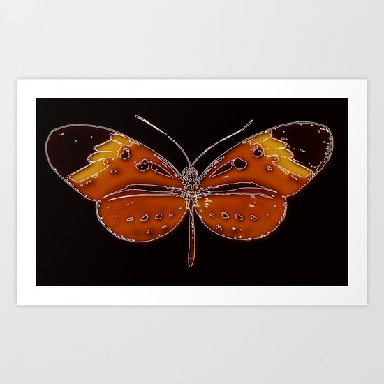 Untitled Butterfly 3 Art Print
