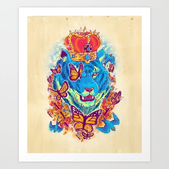 The Siberian Monarch Art Print