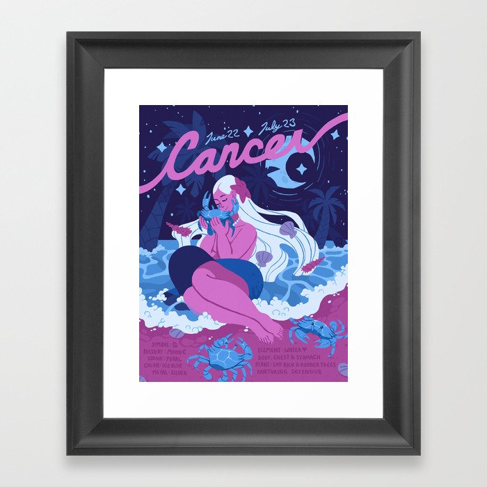 Cancer Framed Art Print