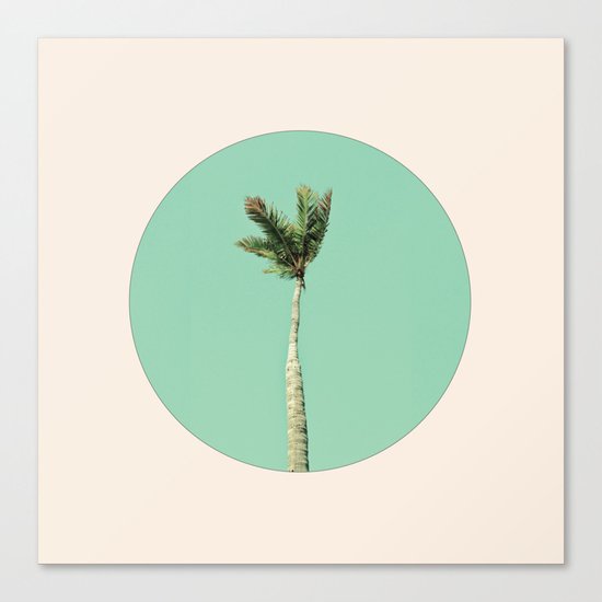 The Palm Life Canvas Print