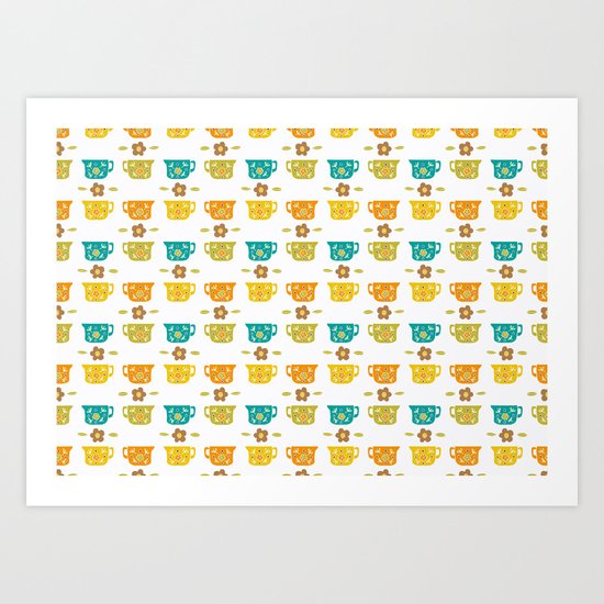 Vintage Jugs Art Print