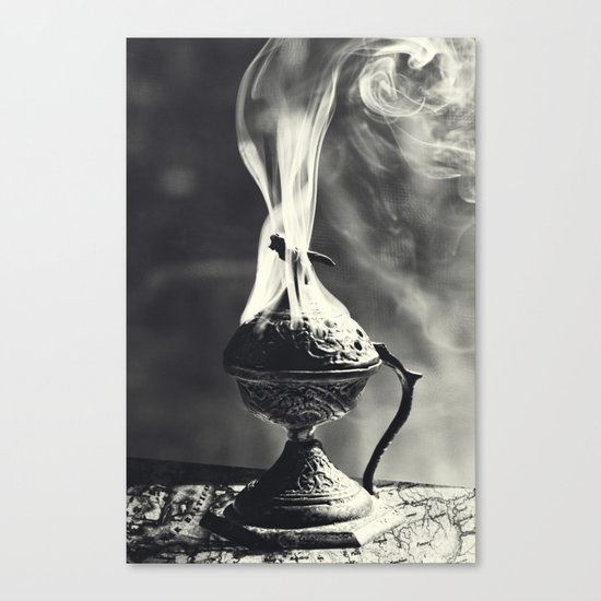 Ritual, B&W Version Canvas Print