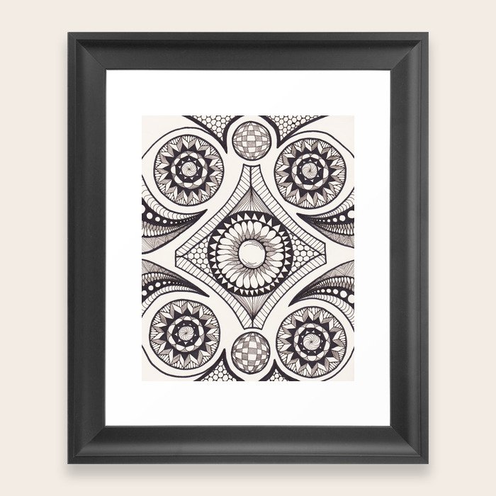 zen Framed Art Print by J Sandage ART Society6