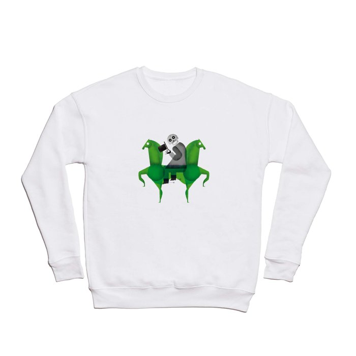 skull knight Crewneck Sweatshirt