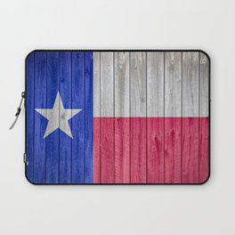 Texas State Flag Barn Wall Gifts Laptop Sleeve