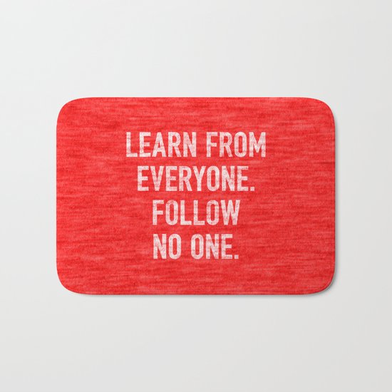 Learn from Everyone Bath Mat
