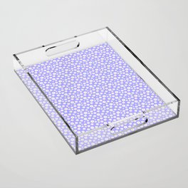 children's pattern-pantone color-solid color-lilac Acrylic Tray
