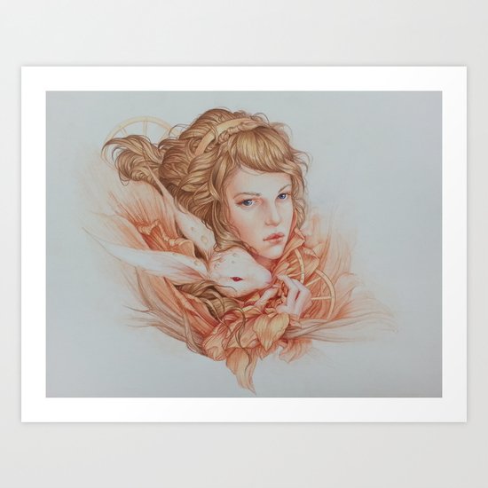 Wile Art Print