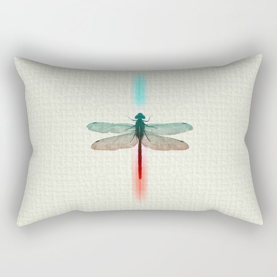 La Libélula Rectangular Pillow