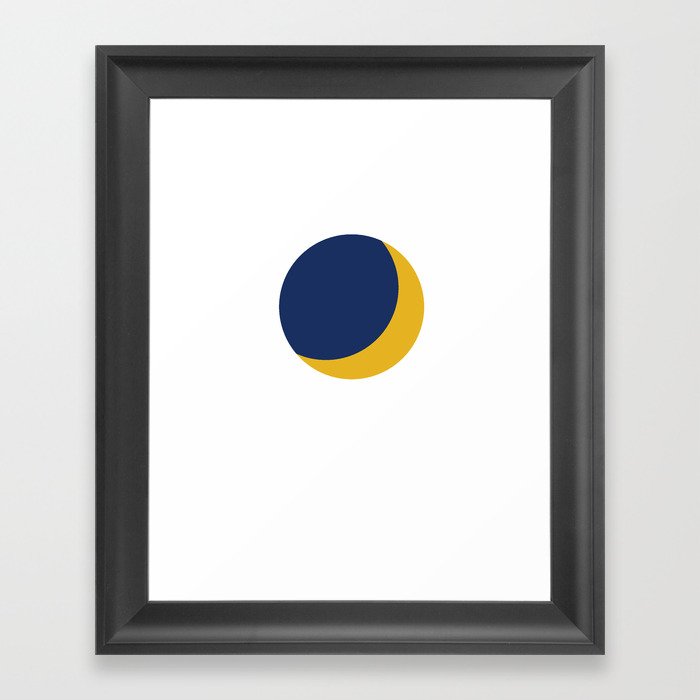 Crescent moon #3 Framed Art Print