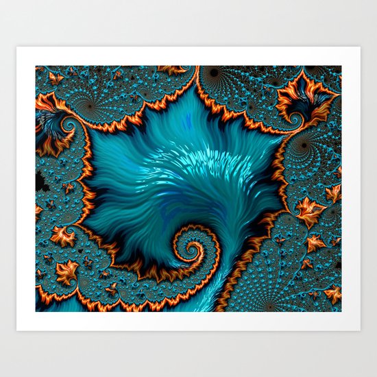 Ocean's Floor Art Print