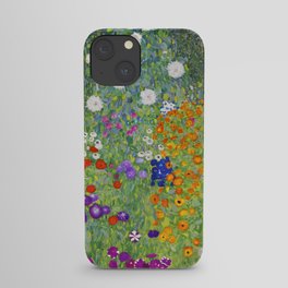 Flower Garden - Gustav Klimt iPhone Case