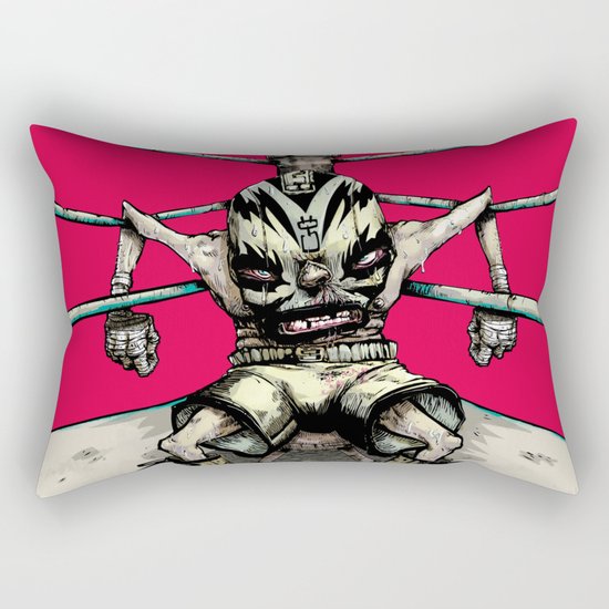 El Rudo Hurricane Miguel Rectangular Pillow