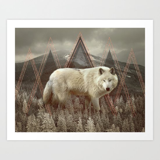 In Wildness Art Print