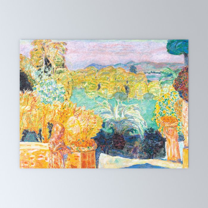 Pierre Bonnard Paysage Du Midi Et Deux Enfants Landscape In