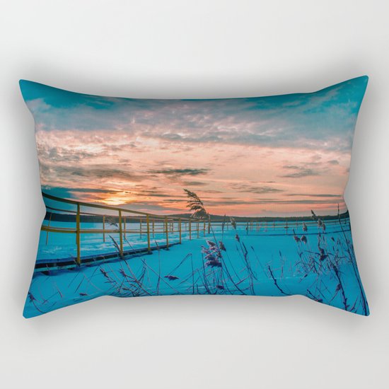 Waiting for the Summer Rectangular Pillow