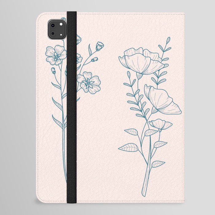 flower iPad Folio Case