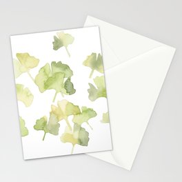 Ginko Leaves Stationery Cards