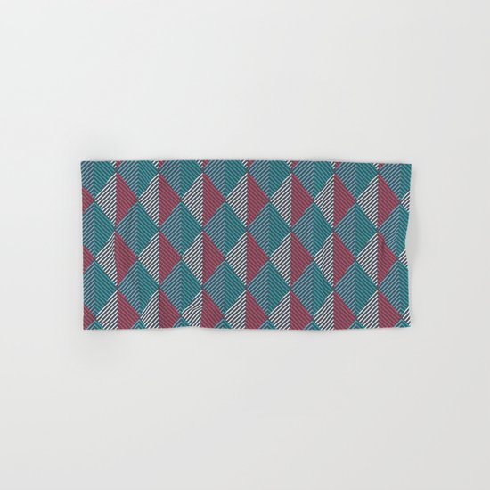 Minimal Diamonds Hand & Bath Towel