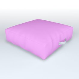 Monochrom pink 255-170-255 Outdoor Floor Cushion