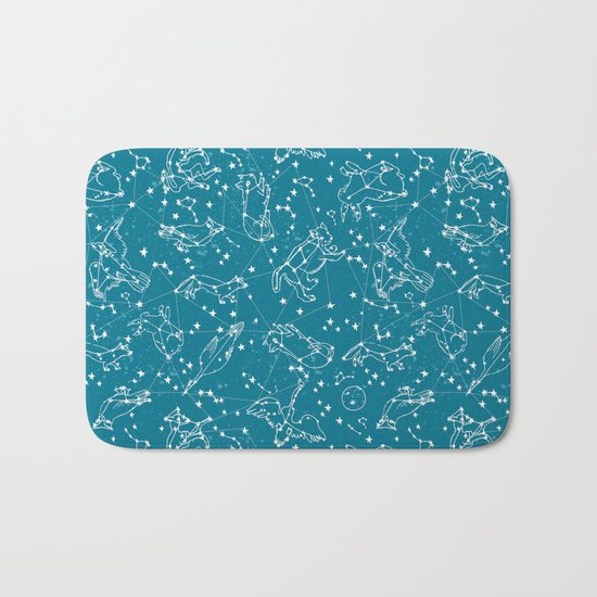 Animal Constellations by Andrea Lauren Bath Mat
