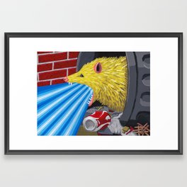 Possum Vomit Framed Art Print