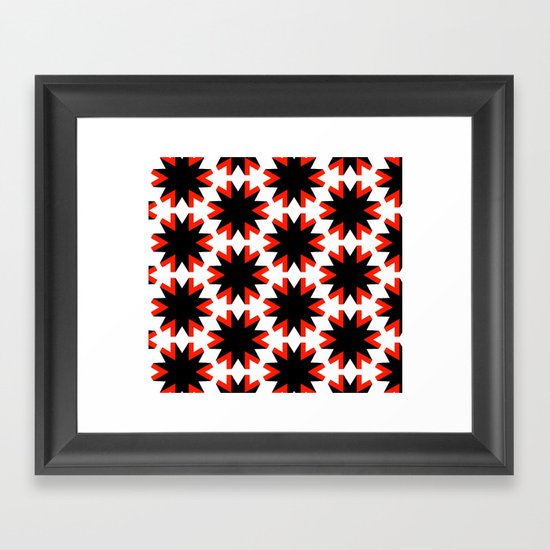 Vleminck Pattern Framed Art Print