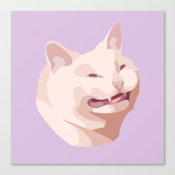 A Grimace Canvas Print