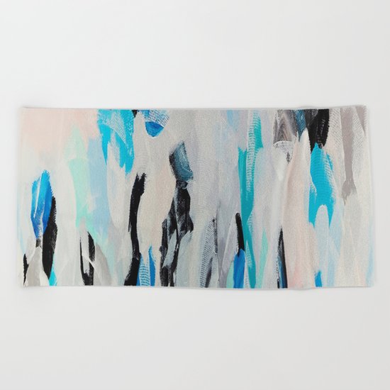 Abstract painting 131 Beach Towel