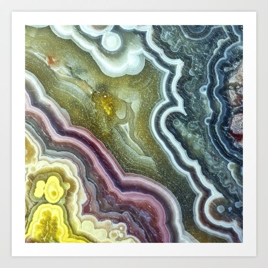 Marble Art Print