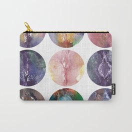 Nine Vaginas, Verronica Kirei's Solar System Design Art Print Carry-All Pouch
