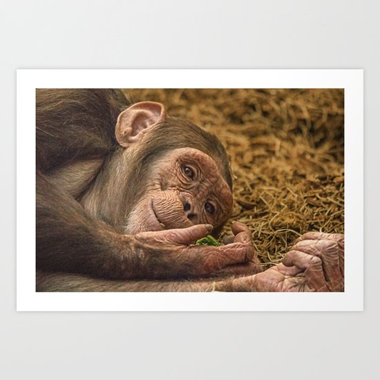 Breakfast in Bed Art Print